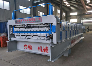 Chine petit pain de la double couche 4Ton formant la machine avec le matériel de roulement de l'acier au carbone 45 fournisseur