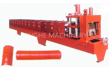 Chine Tôle futée de couleur rouge formant l'équipement avec le manuel Uncoiler de capacité élevée fournisseur
