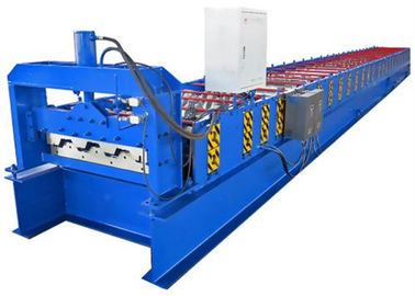 Chine 380V a galvanisé le petit pain de plate-forme de plancher en acier formant la machine avec 23 rouleaux de rangées fournisseur