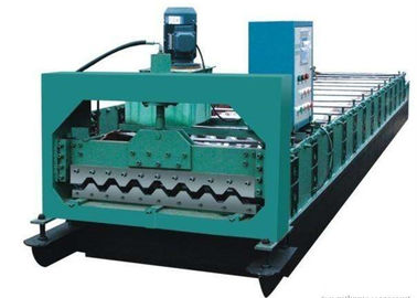 Chine Petit pain en acier coloré de panneau de toit formant la machine produisant des tuiles de largeur de 750mm fournisseur