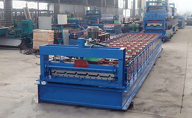 Chine Le panneau de toiture de fer ondulé de zinc laminent à froid former des machines, équipement de laminage des métaux fournisseur