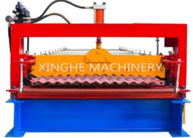 Chine Le métal 850 automatique couvrant le petit pain ondulé de tuile formant la machine/a coloré le petit pain de tôle d'acier faisant la machine fournisseur