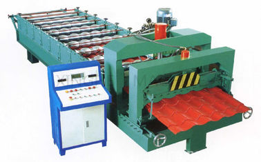 Chine La couleur verte a glacé le petit pain de tuile formant la machine avec 3 - 6m/vitesse de traitement minimum fournisseur