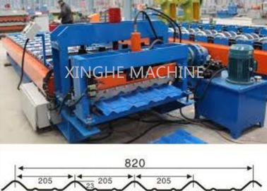 Chine Profil en acier vitré automatique modèle de la tuile 820 se pliant formant la machine fournisseur